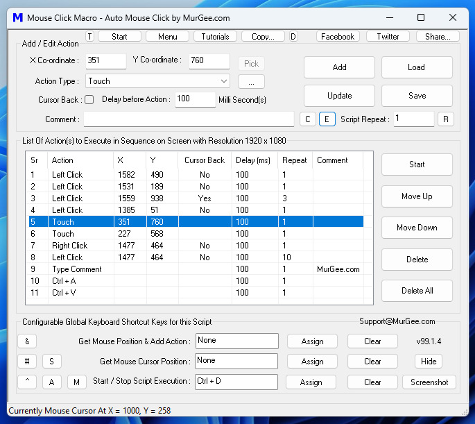 auto click mouse macro script free